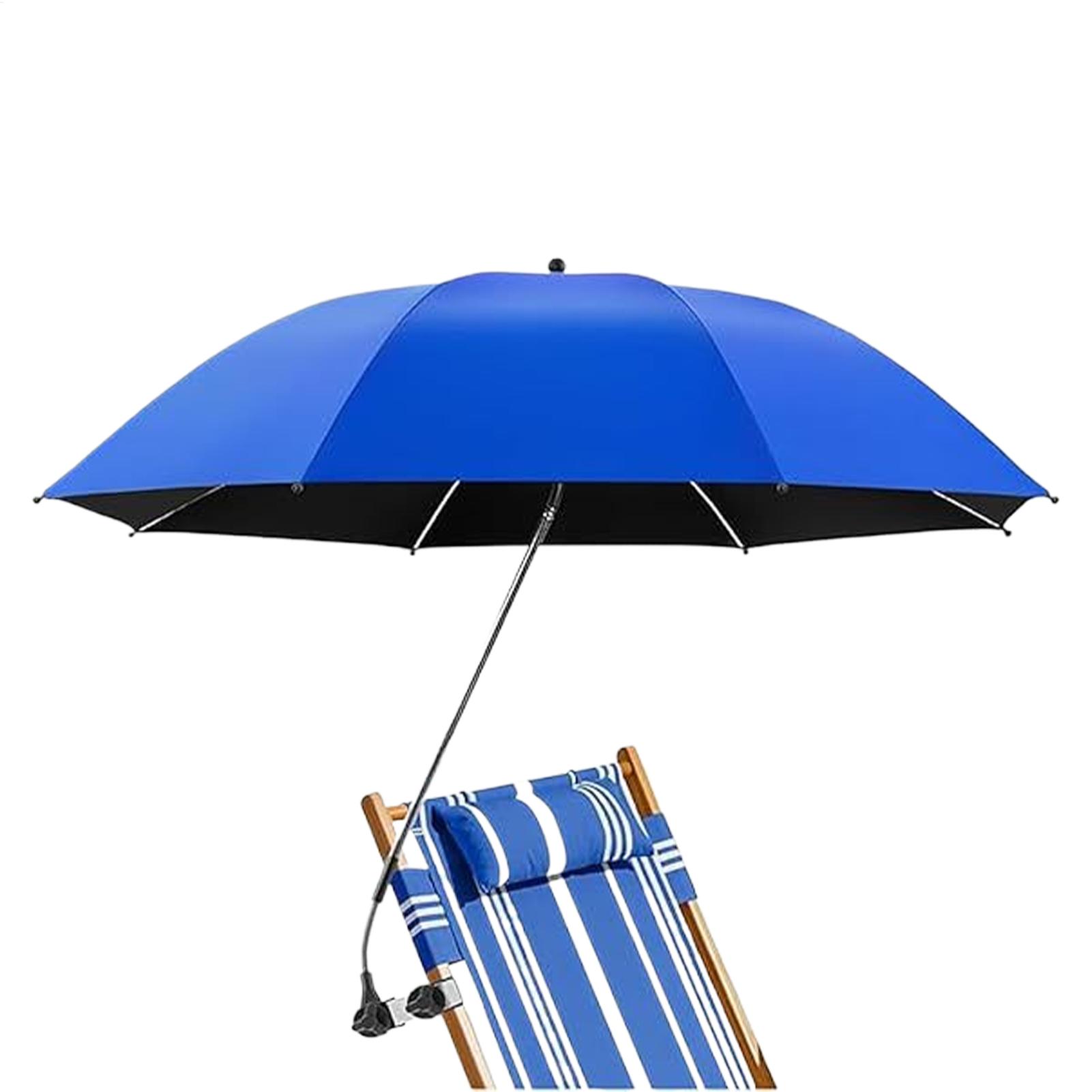 Outdoor Camping Umbrella - 360 Adjustable Beach sun umbrella Folding