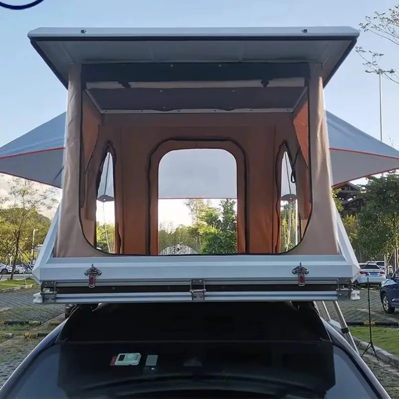 Outdoor Camping Car Tent - Hard Car Roof Awning Tent Suitable