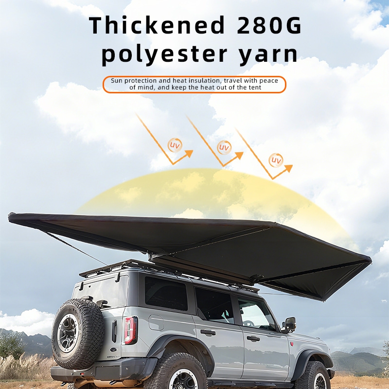 Outdoor Camping Car Tent - Outdoor Camping 180 Degree Fan Shaped
