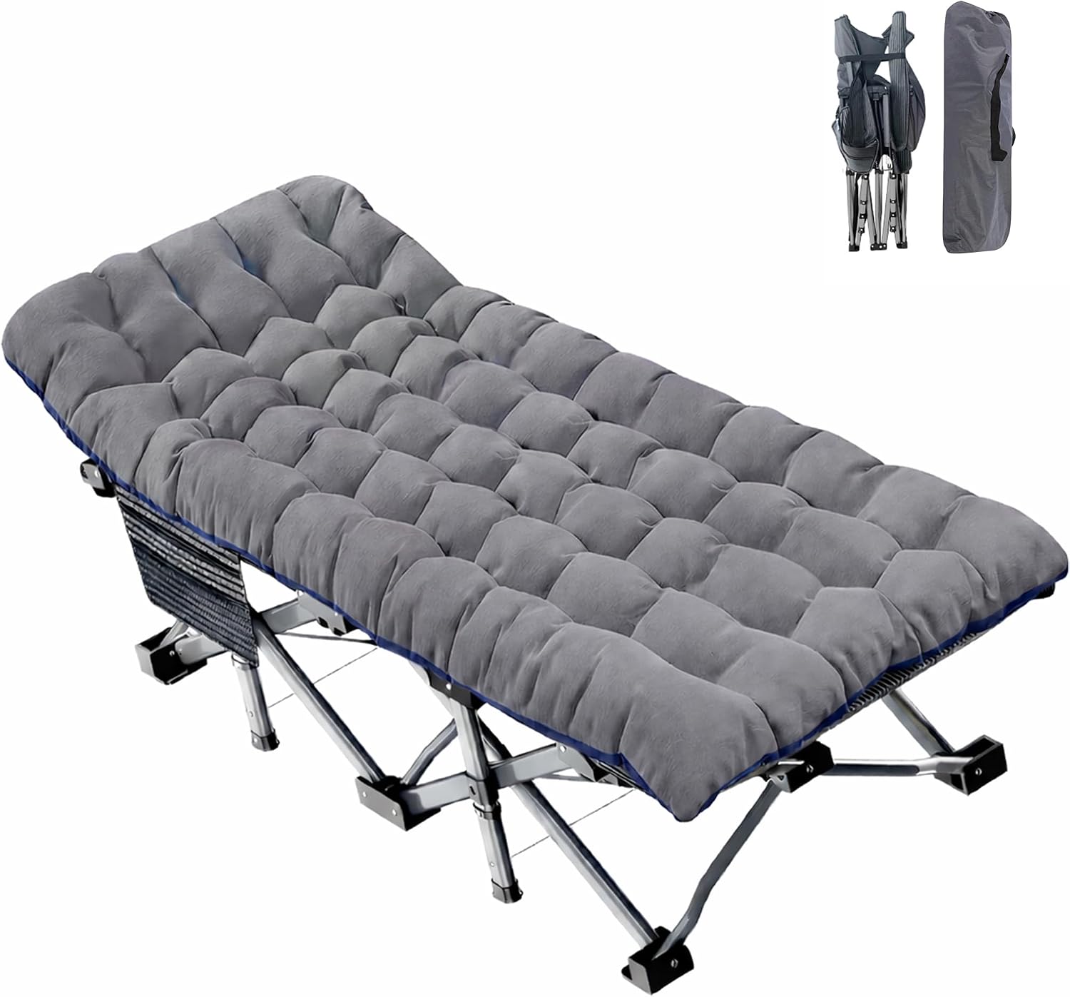Outdoor Camping Sleeping Bag - XXL Camping Cot for Adults, Oversized