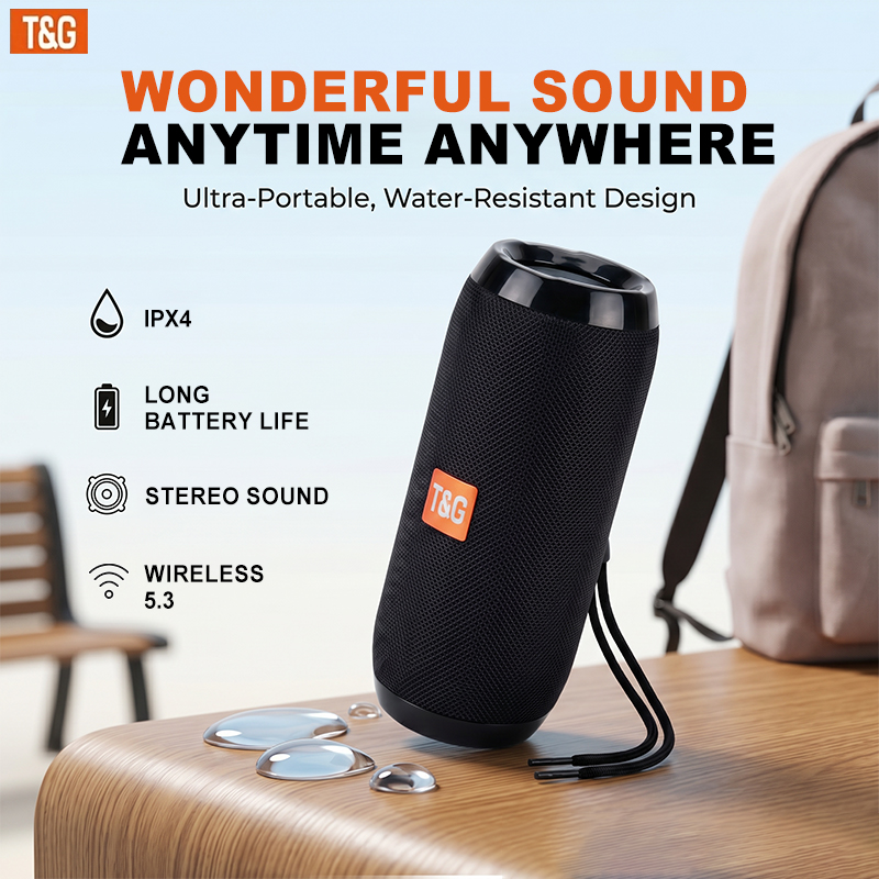 Outdoor Camping Tv - TG117 Bluetooth Portable Wireless Speaker, IPX4