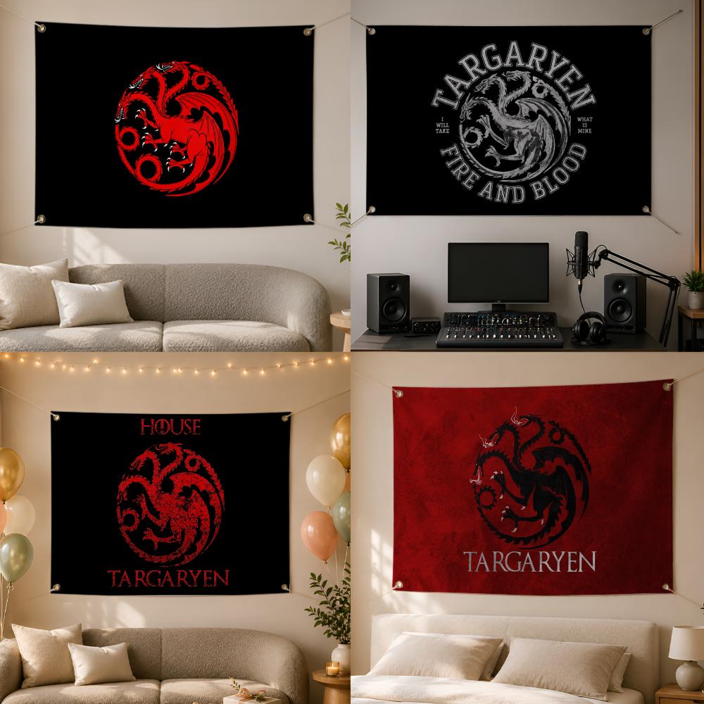 Outdoor Camping Tv - TV House of the Dragon Flags