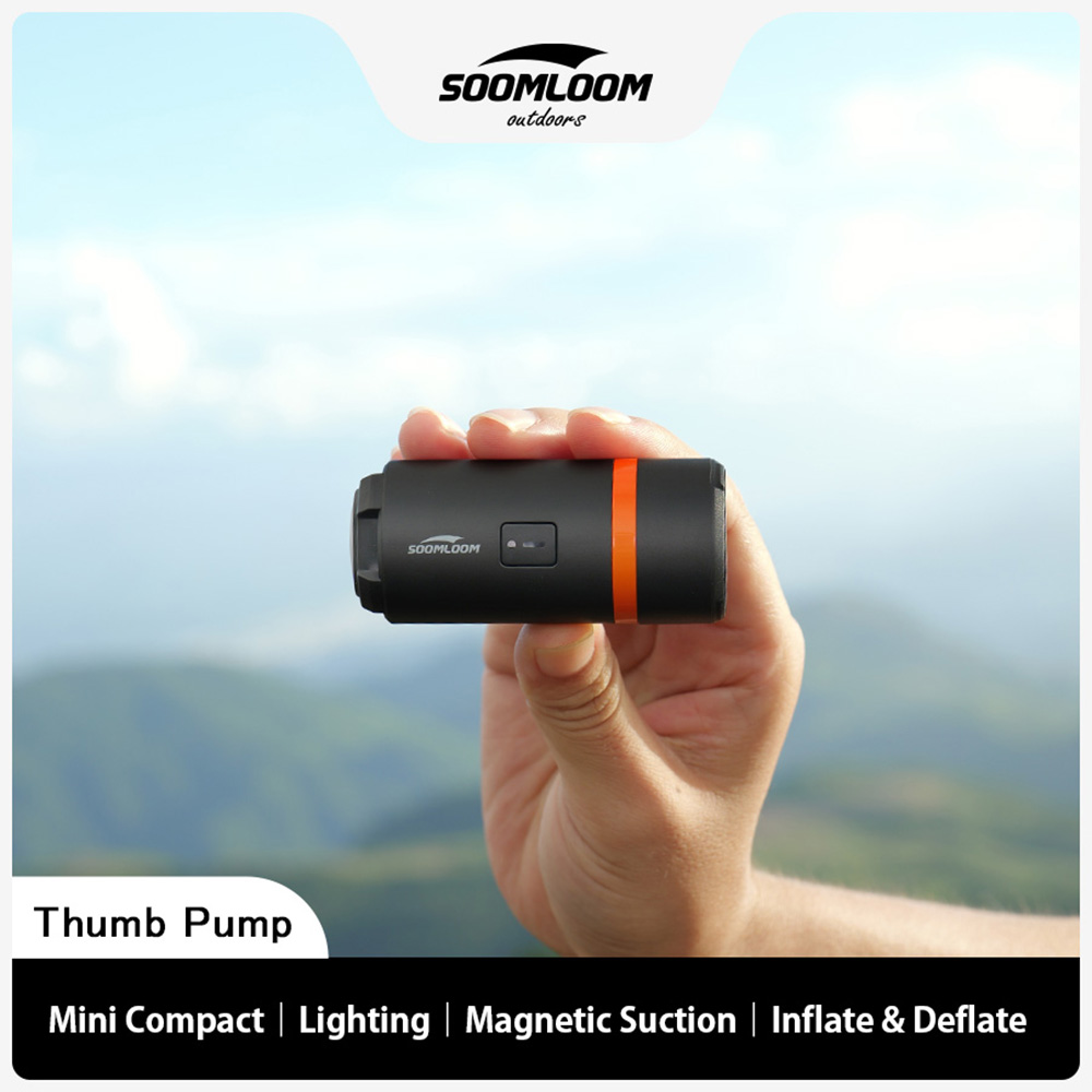 Outdoor Camping Burner - Soomloom Thumb Pump - 47g Ultra