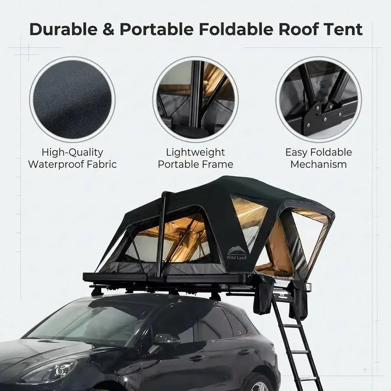 Outdoor Camping Car Tent - WaterproofHigh Quality Waterproof Car Roof Top