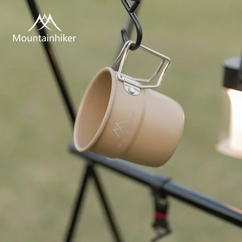 Outdoor Camping Utensils - Aluminum Camping Cup MOUNTAINHIKER Portable Hiking