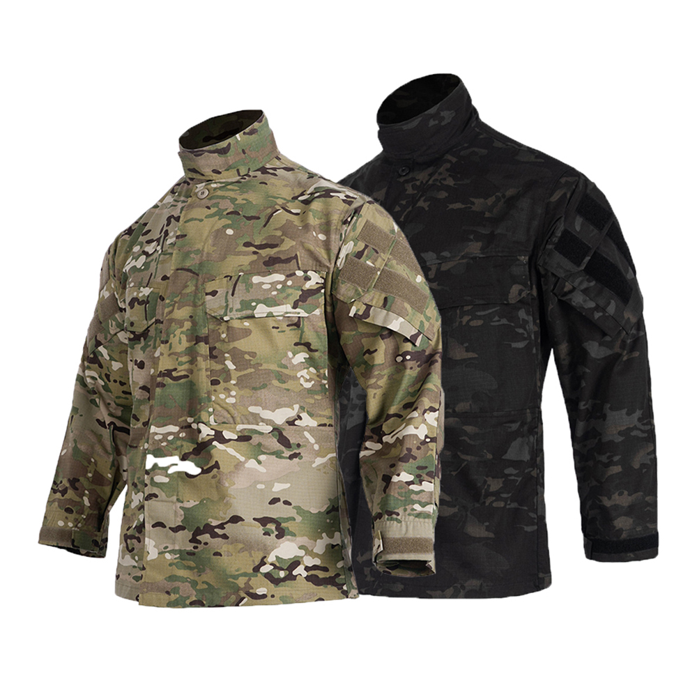 Camping Outdoor Clothing - Men's Field Camouflage Clothing Tactical Combat