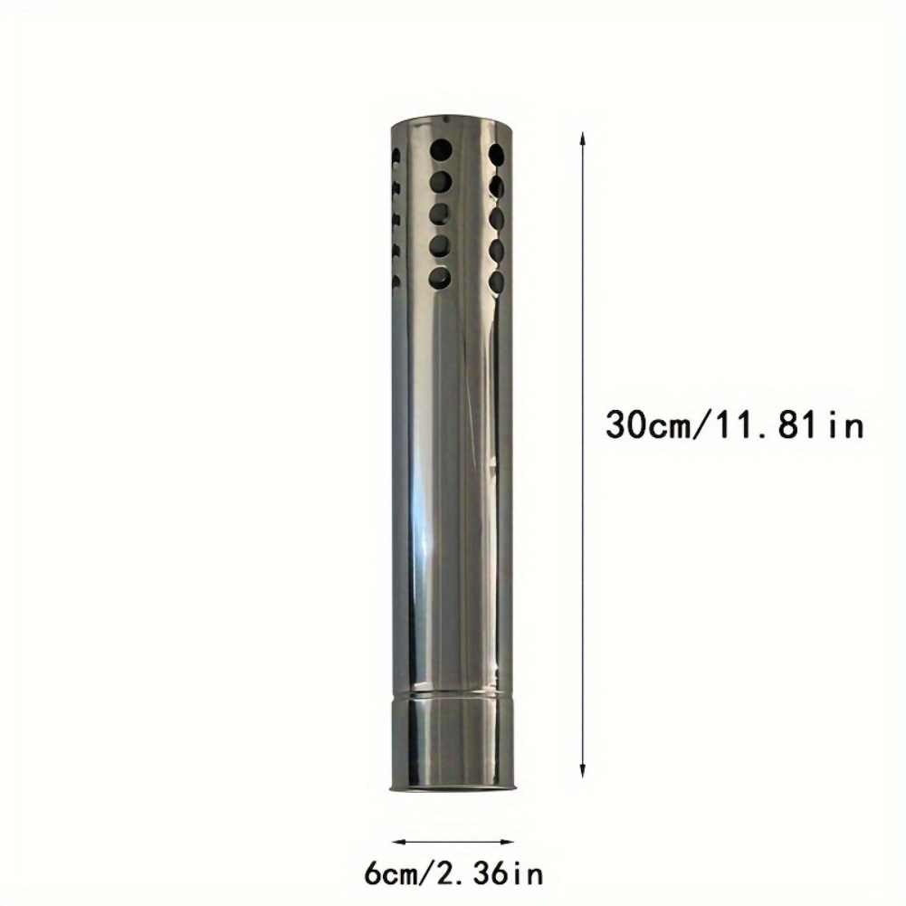 Outdoor Camping Stove Wood - Stainless Steel Smoke Pipe Kit for