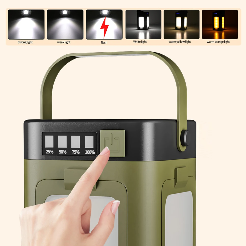 Solar Outdoor Portable Camping - Outdoor Camping Lamp ulasan dan harga