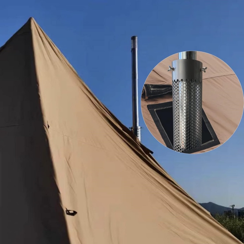 Camping Stove Pipe Stainless S - Outdoor Camping Stove Wood ulasan dan harga