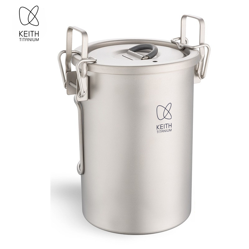 KEITH Pure Titanium Rice Cooke - Outdoor Camping Cooking Set ulasan dan harga