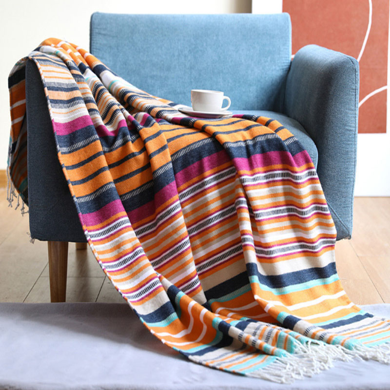 Mexican Bed Blanket Summer Sof - Outdoor Camping Tv ulasan dan harga