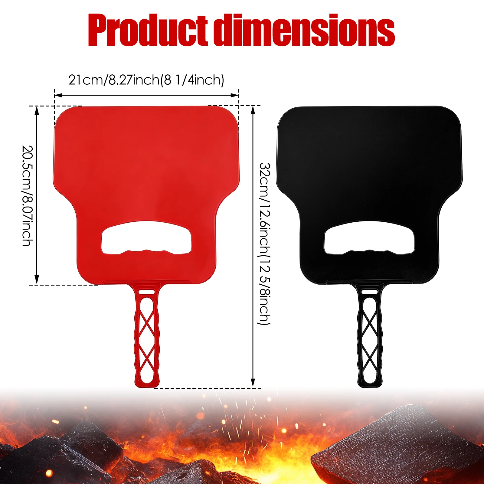 Manual Wind Maker Plastic Hand - Outdoor Camping Cooking Set ulasan dan harga