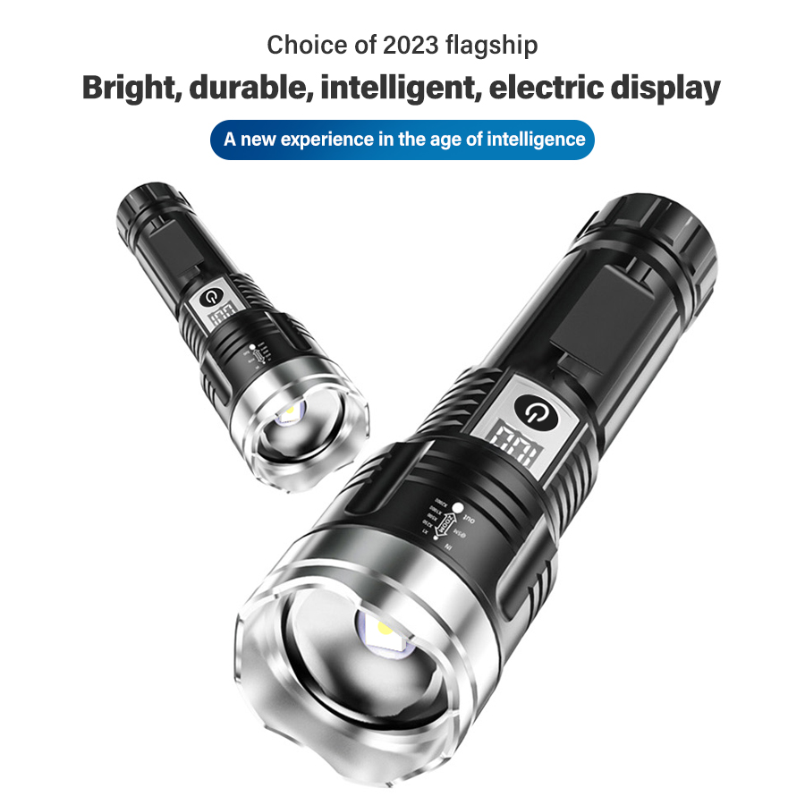 High Power 200000LM LED Flashl - Outdoor Camping Lamp ulasan dan harga
