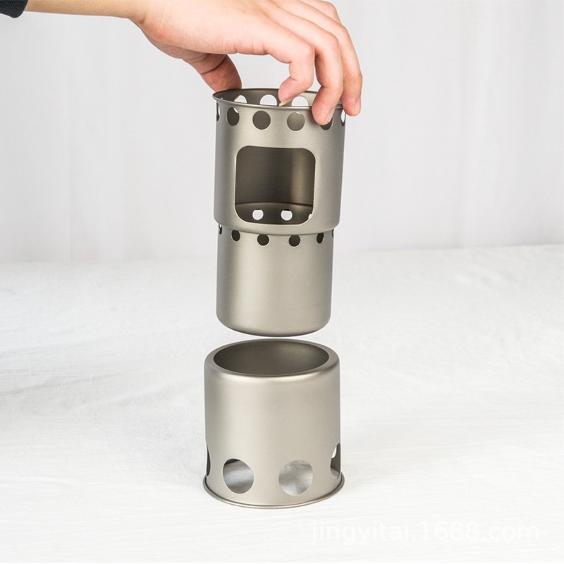 Camping Small Titanium Wood St - Outdoor Camping Stove Wood ulasan dan harga