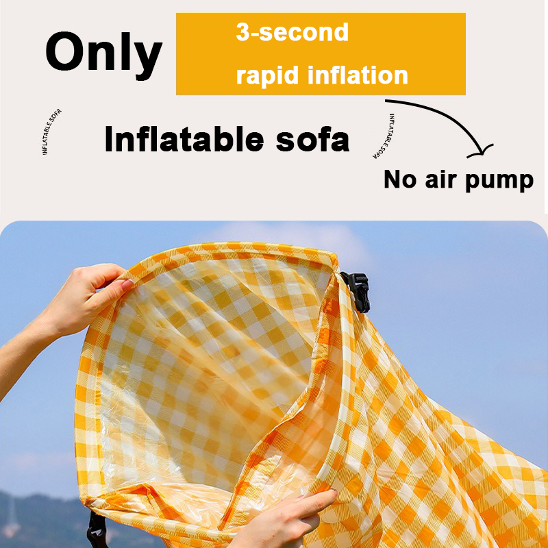 Outdoor Camping Inflatable Sof - Outdoor Camping Sleeping Bag ulasan dan harga