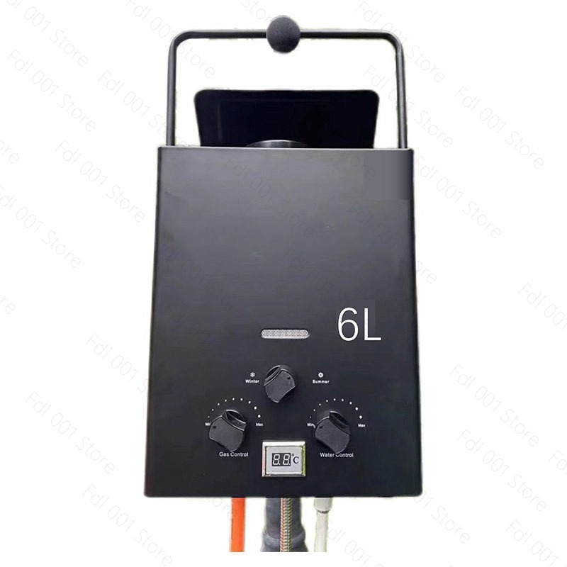 6L Portable Tankless Gas Water - Outdoor Camping Gas Heater ulasan dan harga