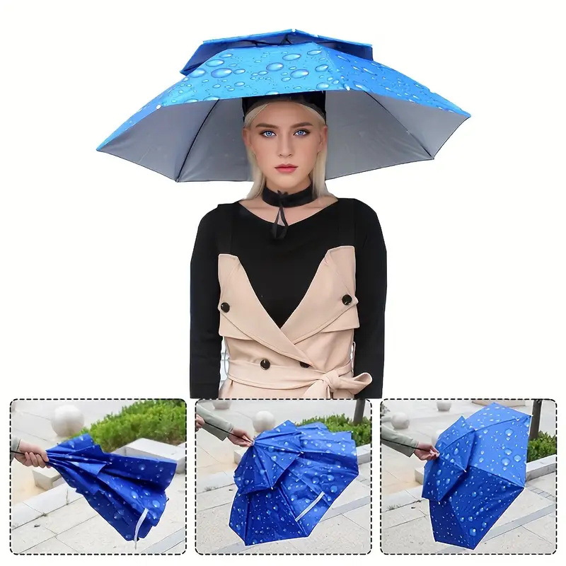 Double Layer Adjustable Fishin - Outdoor Camping Umbrella ulasan dan harga