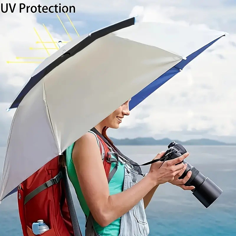 Double Layer Adjustable Fishin - Outdoor Camping Umbrella ulasan dan harga