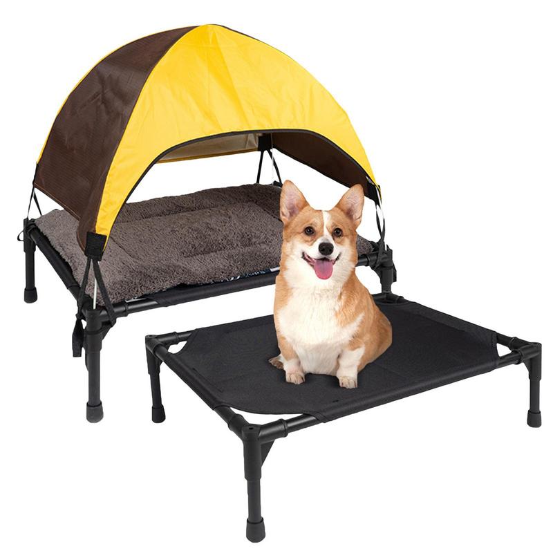 Outdoor Elevated Dog Bed Folda - Outdoor Camping Dog Bed ulasan dan harga