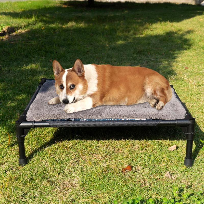 Outdoor Elevated Dog Bed Folda - Outdoor Camping Dog Bed ulasan dan harga