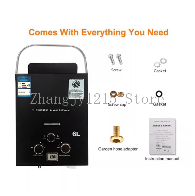 Propane LPG  Gas Tankless Wate - Outdoor Camping Water Heater ulasan dan harga
