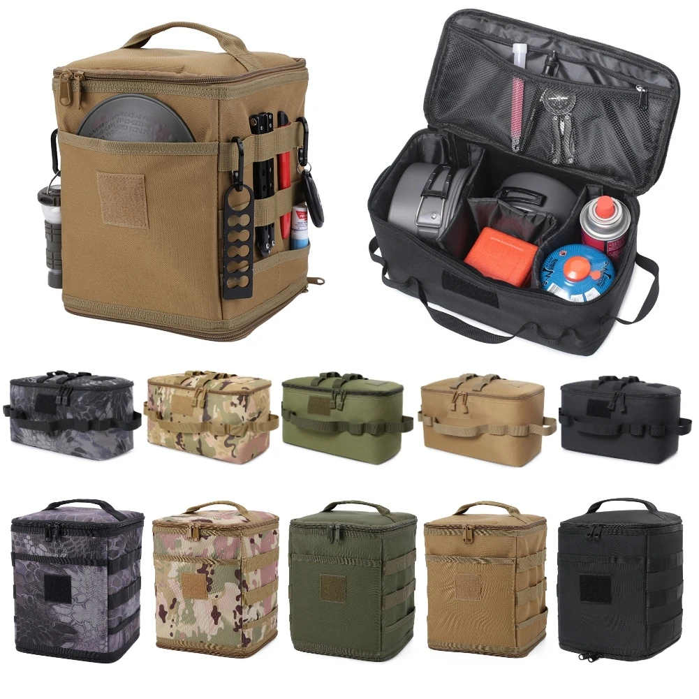 Tactical Pouch Camping Storage - Outdoor Camping Utensils ulasan dan harga