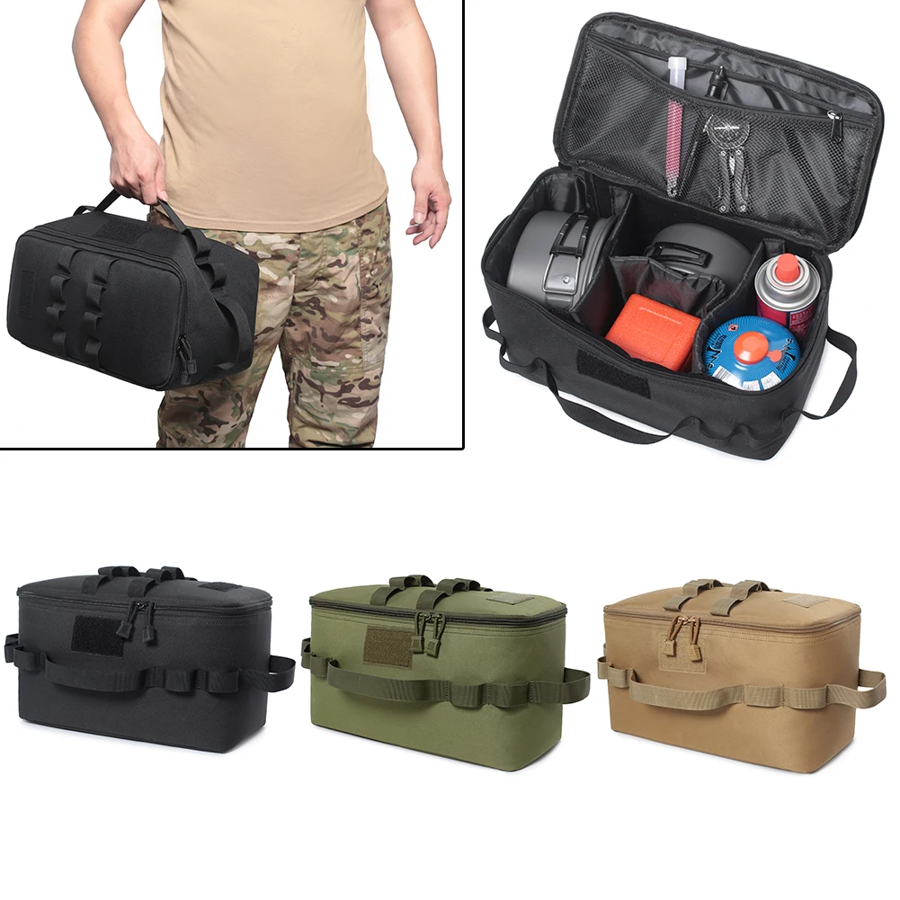 Tactical Pouch Camping Storage - Outdoor Camping Utensils ulasan dan harga
