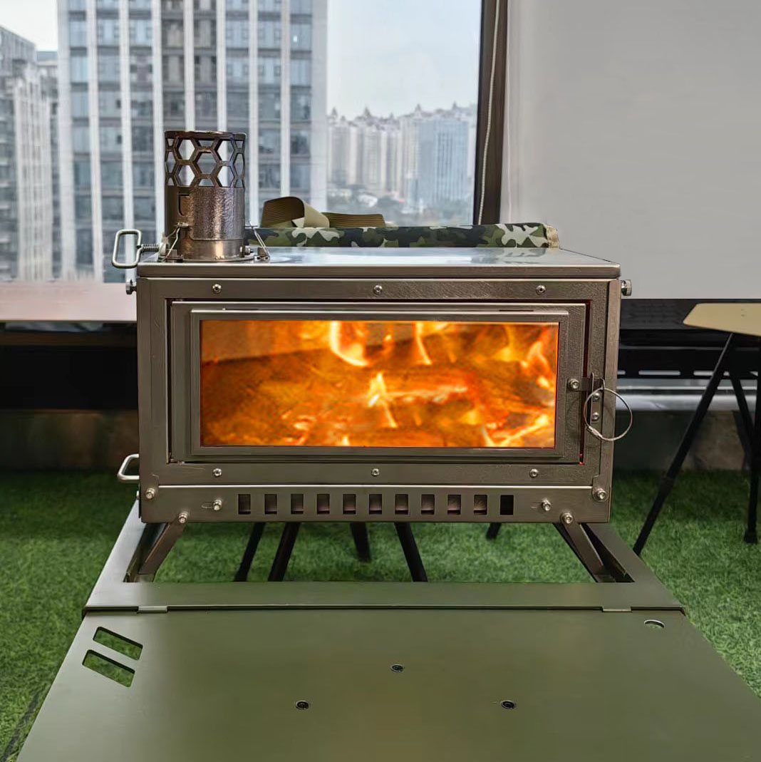 Firewood Stove Tent Stove Fold - Outdoor Camping Stove Wood ulasan dan harga