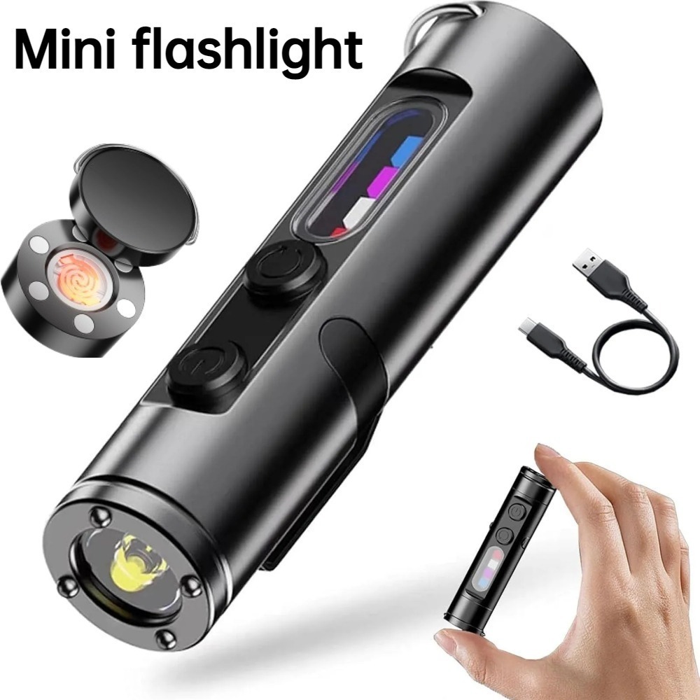 Mini Outdoor Flashlight Type C - Outdoor Camping Lamp ulasan dan harga