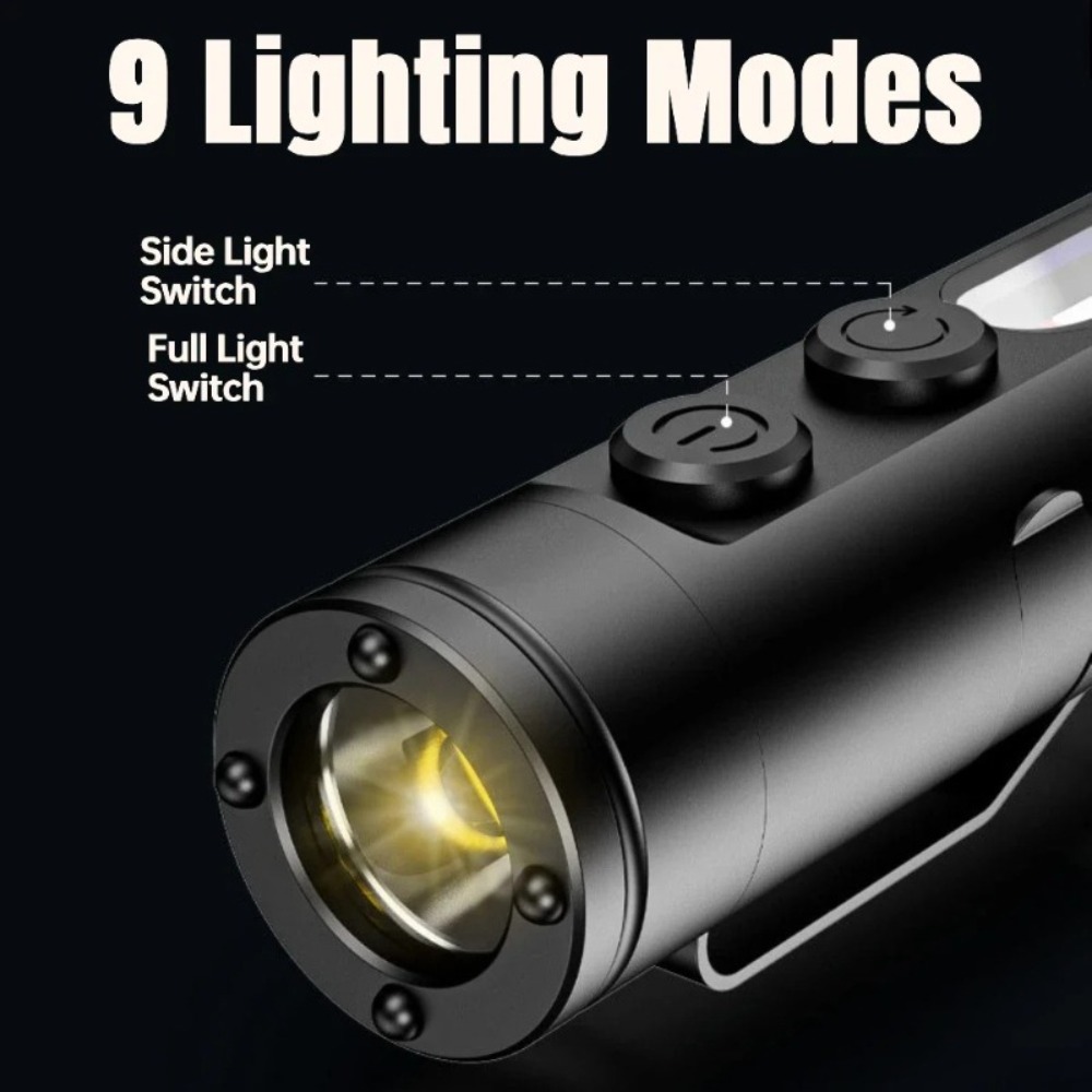 Mini Outdoor Flashlight Type C - Outdoor Camping Lamp ulasan dan harga