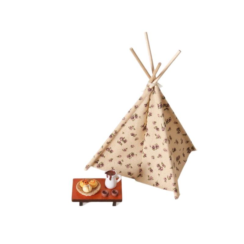 1:12 Scale Camping Tent Model  - Outdoor Camping Toys ulasan dan harga