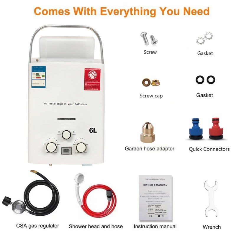 Outdoor water heater for RV Po - Outdoor Camping Water Heater ulasan dan harga