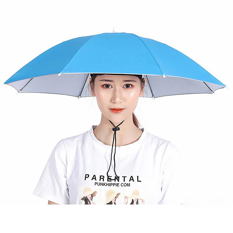 Portable Fishing Umbrella Hat  - Outdoor Camping Umbrella ulasan dan harga