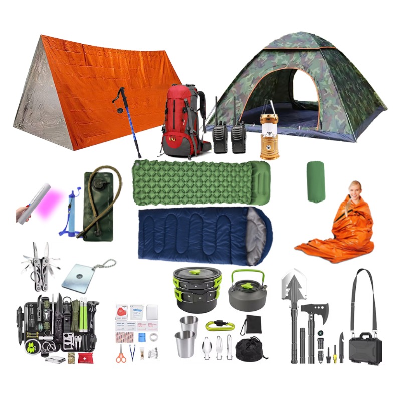Custom 2-3 Person Professional - Outdoor Camping Sleeping Bag ulasan dan harga