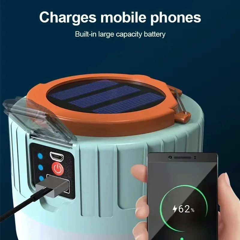 Solar Camping Lantern Recharge - Outdoor Camping Lamp ulasan dan harga