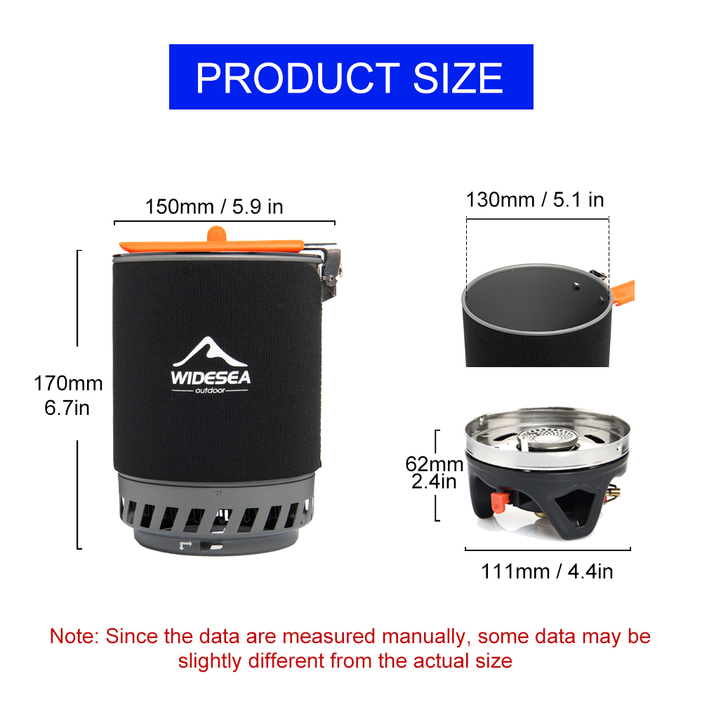Widesea Camping Cooking System - Outdoor Camping Cooking Set ulasan dan harga