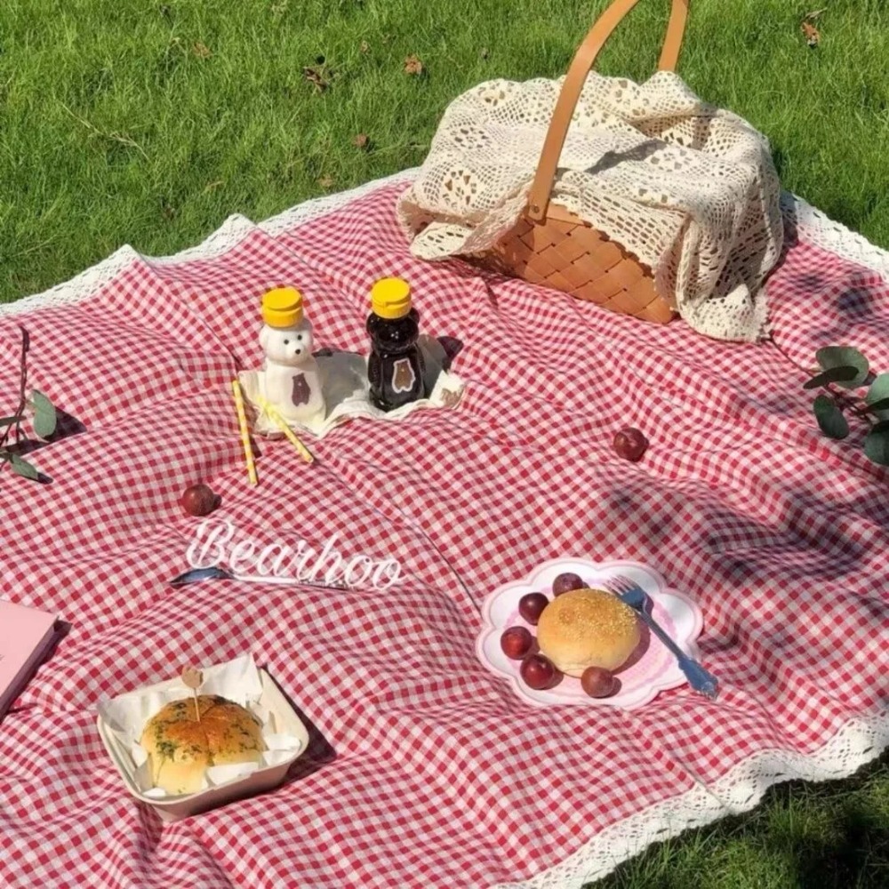 1pc Outdoor Picnic Mat, Summer - Outdoor Camping Mat Waterproof ulasan dan harga