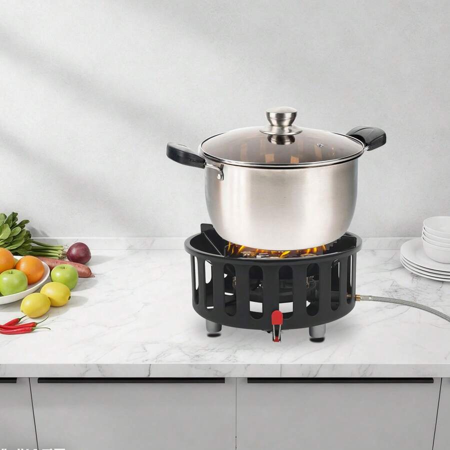 Portable Camping Stove With 3  - Outdoor Camping Burner ulasan dan harga