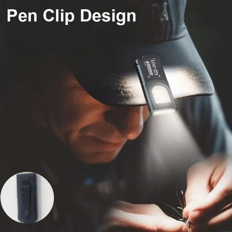 Powerful Mini COB LED Keychain - Outdoor Camping Lamp ulasan dan harga