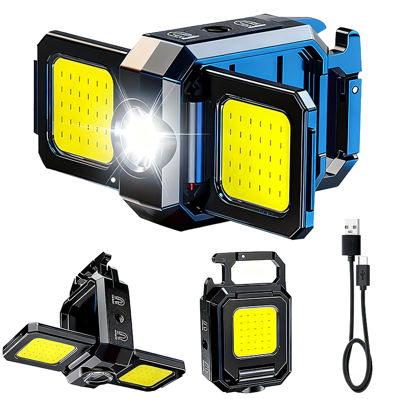 Mini Flashlight Keychain Light - Outdoor Camping Lamp ulasan dan harga