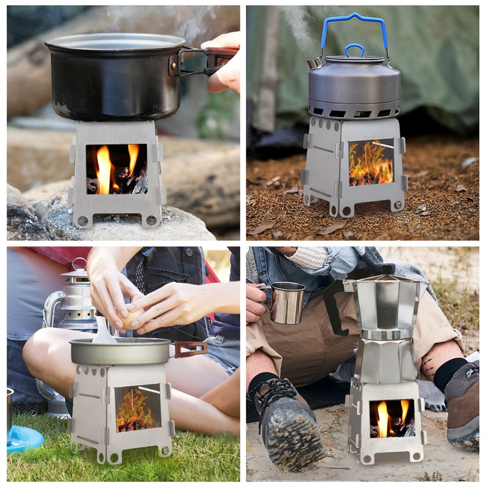 Camping Furnace Wood Stove Alc - Outdoor Camping Stove Wood ulasan dan harga