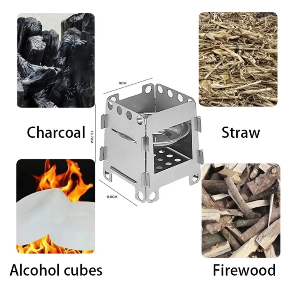 Camping Furnace Wood Stove Alc - Outdoor Camping Stove Wood ulasan dan harga