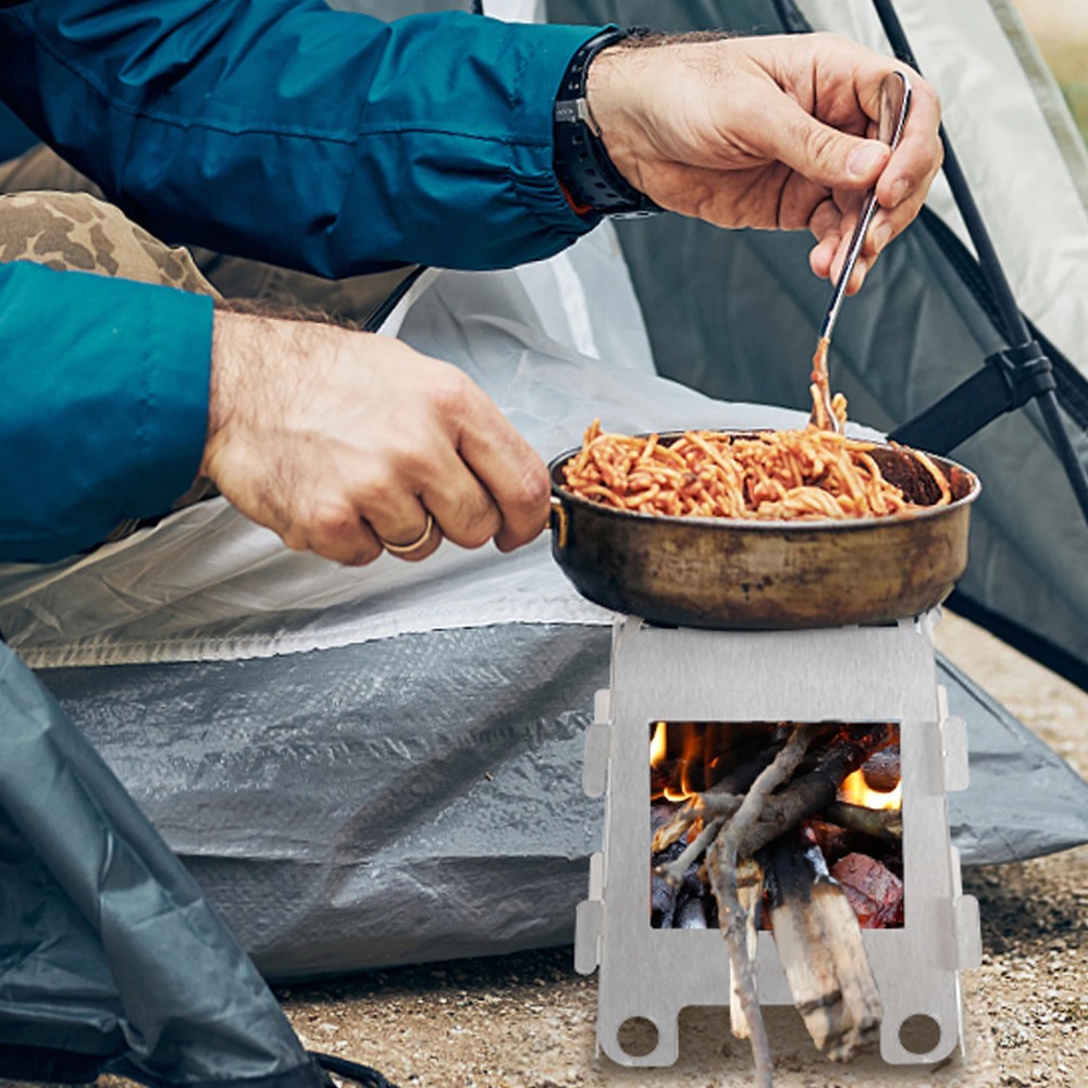 Camping Furnace Wood Stove Alc - Outdoor Camping Stove Wood ulasan dan harga