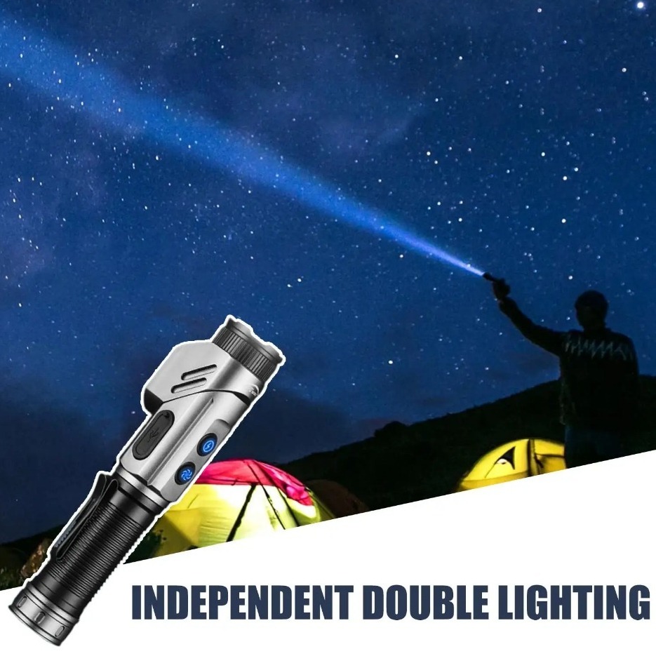 Powerful Mini LED Flashlight 9 - Outdoor Camping Lamp ulasan dan harga