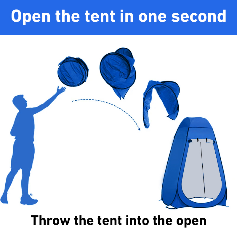 WESTTUNE Portable Pop-Up Campi - Outdoor Camping Toilet Tent ulasan dan harga