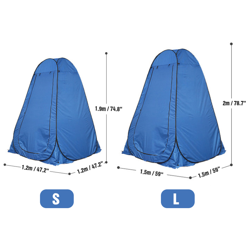 WESTTUNE Portable Pop-Up Campi - Outdoor Camping Toilet Tent ulasan dan harga