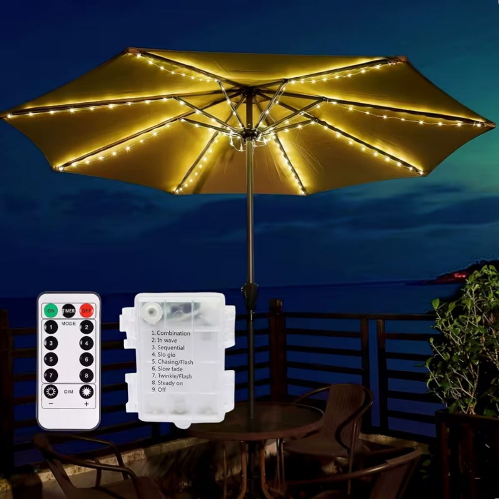 1PC Outdoor Umbrella Light Cor - Outdoor Camping Umbrella ulasan dan harga
