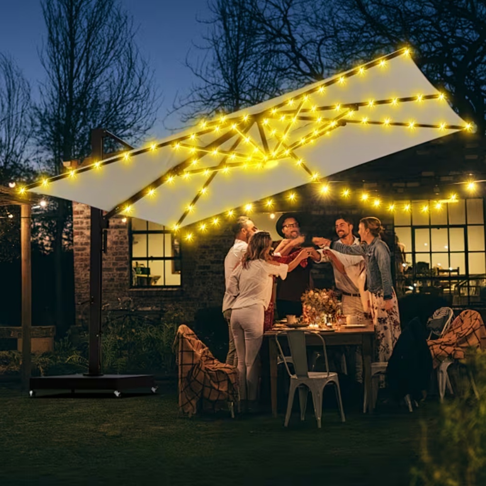 1PC Outdoor Umbrella Light Cor - Outdoor Camping Umbrella ulasan dan harga