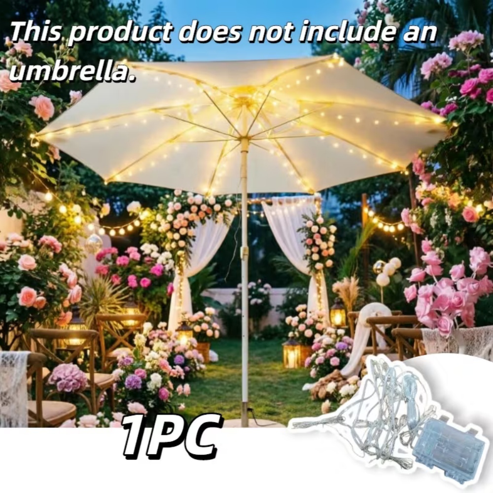 1PC Outdoor Umbrella Light Cor - Outdoor Camping Umbrella ulasan dan harga