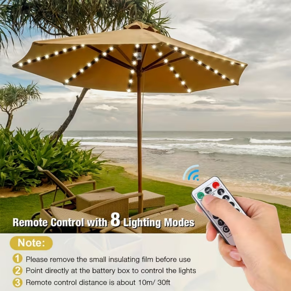 1PC Outdoor Umbrella Light Cor - Outdoor Camping Umbrella ulasan dan harga